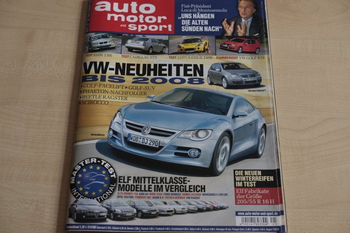 Deckblatt Auto Motor und Sport (21/2005)